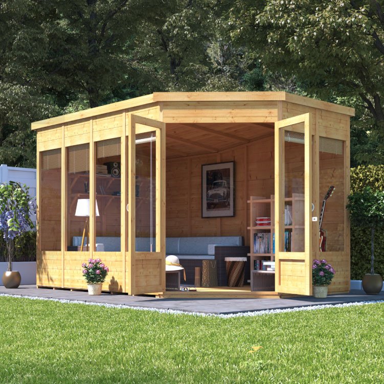 BillyOh Renna Tongue and Groove Corner Summerhouse ...