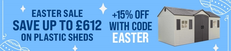 easter sale save up to 612 on plastic sheds