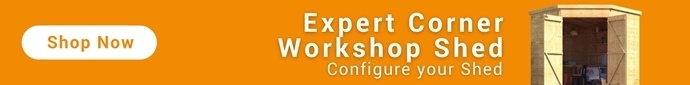 Expert Corner Workshop Shed