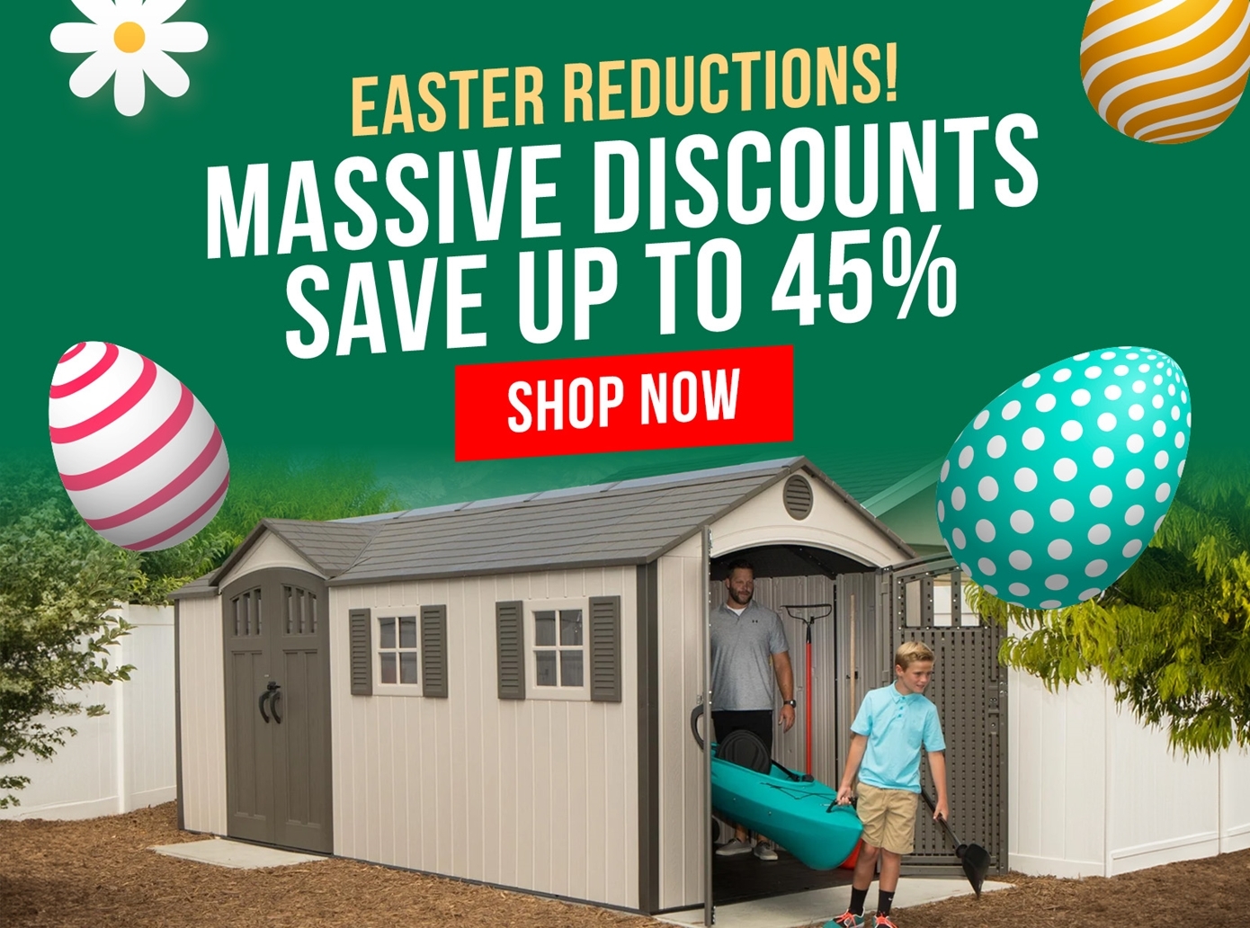 easter reductions save up to 45%
