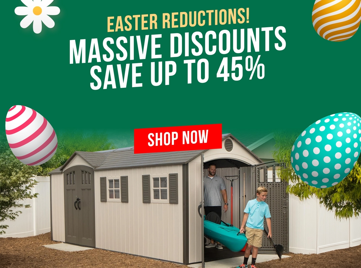 easter reductions save up to 45% 