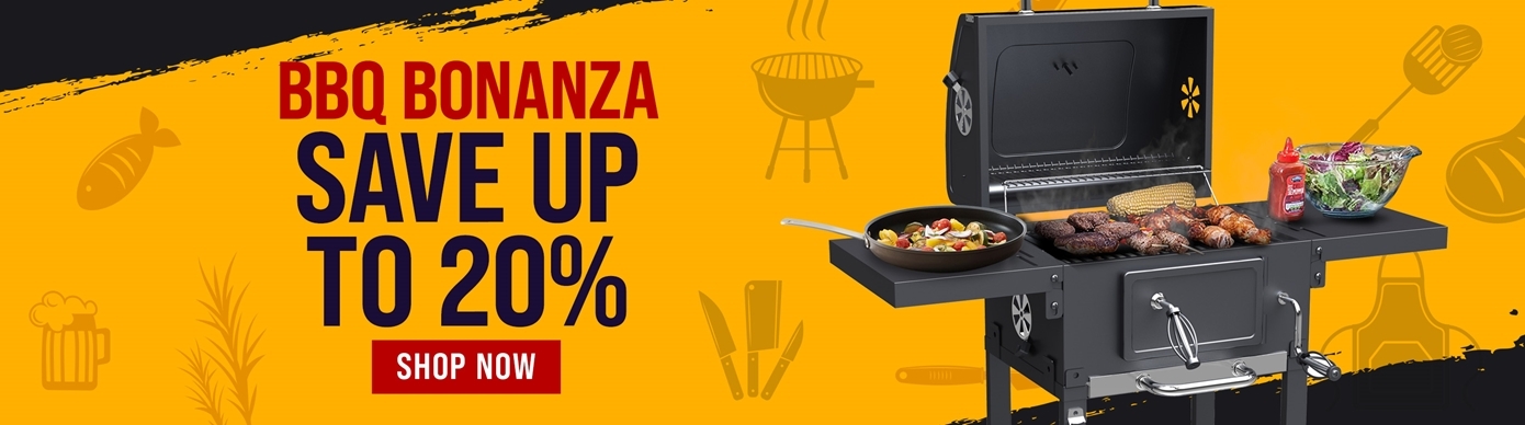 BBQ bonanza save up to 20%