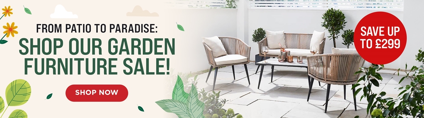 garden furniture sale save up to 299
