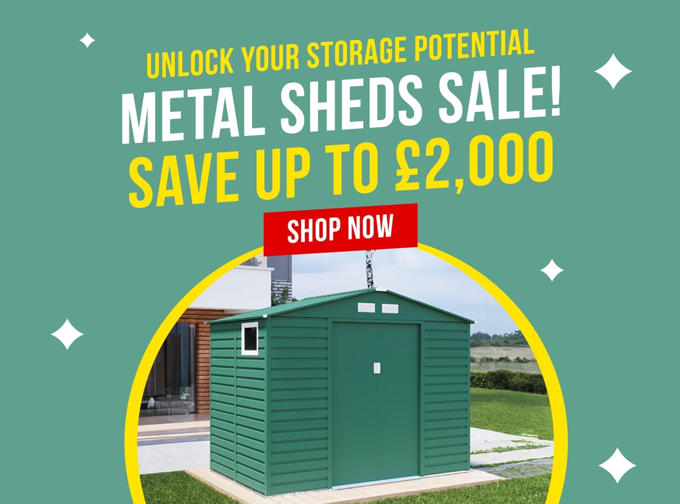 Metal sheds sale