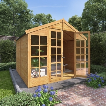 Cheap Summerhouses: BillyOh Harper Tongue and Groove Apex Summerhouse
