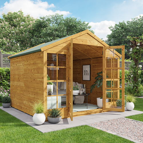 Cheap Summerhouses: BillyOh Harper Tongue and Groove Apex Summerhouse