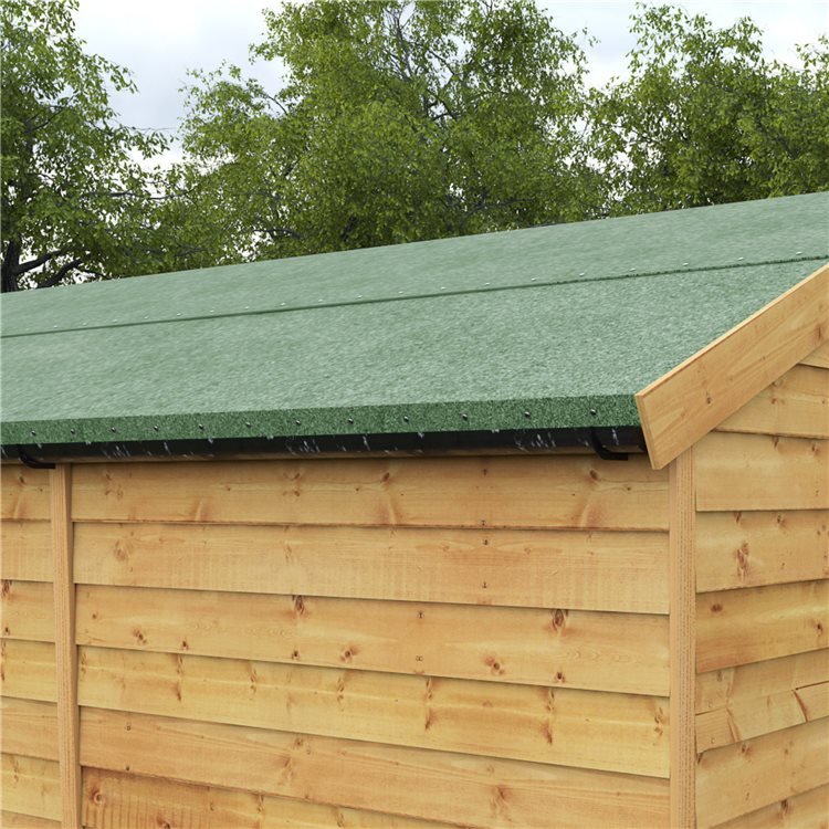 Green Mineral Shed Roofing Felt - 6.6m