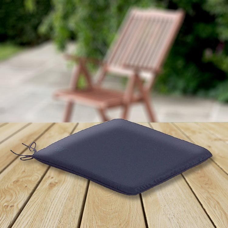 BillyOh CC Collection Navy Seat Cushion