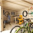 BillyOh Pent Log Cabin Windowless Heavy Duty Bike Store