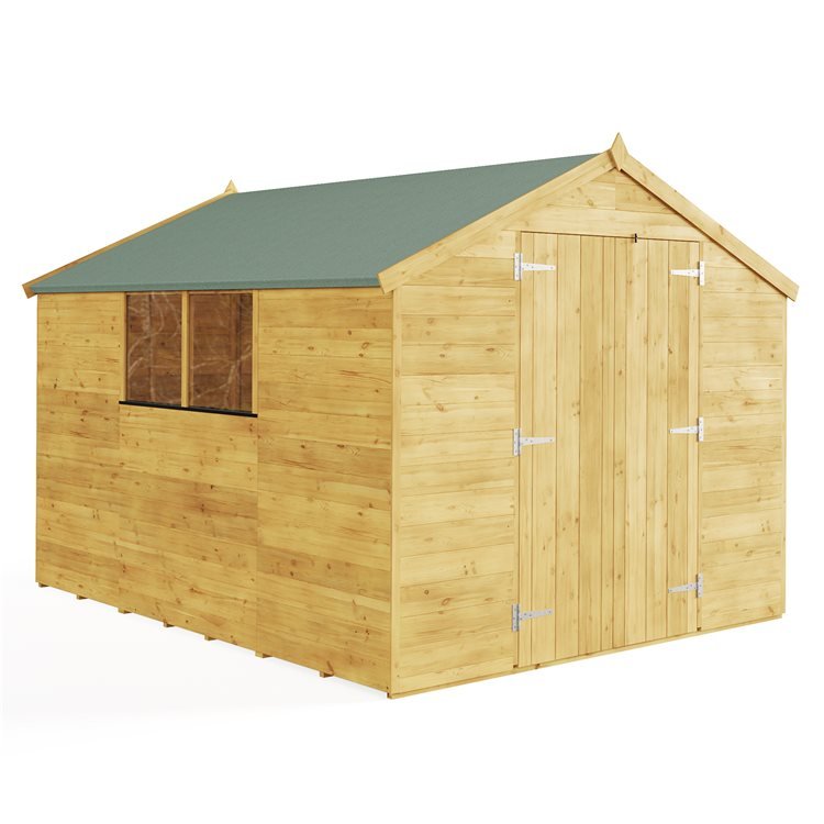 10 X 8 Shed Billyoh Master Tongue And Groove Wooden Shed 10x8 Garden Shed Windowed