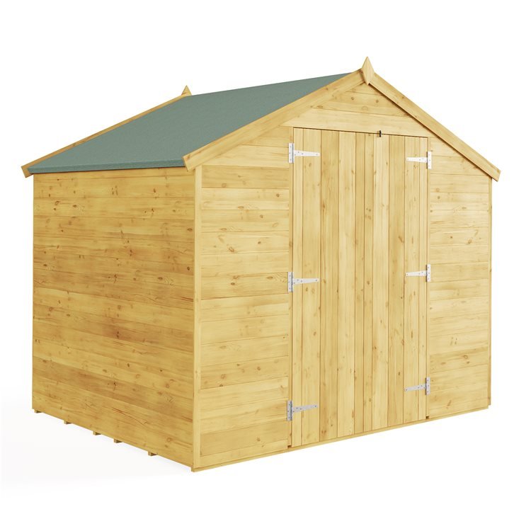 8 X 6 Pressure Treated Shed Billyoh Master Tongue And Groove Wooden Shed 8x6 Garden Shed Windowless