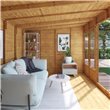 BillyOh Bella Tongue and Groove Pent Summerhouse Interior