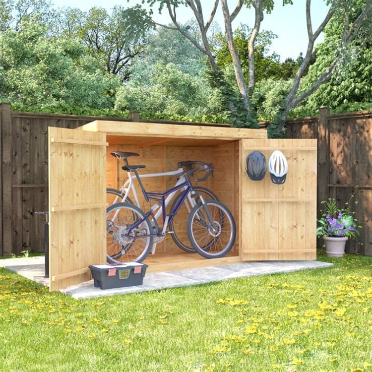 Mini Keeper Overlap Pent Store Shed