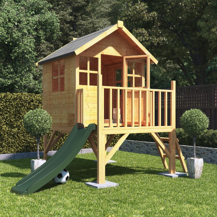 BillyOh Bunny Max Tower Playhouse - Tower Playhouses - Garden Buildings ...