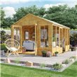 BillyOh Tessa Tongue and Groove Reverse Apex Summerhouse Front