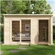 BillyOh Tianna Log Cabin Summerhouse with Side Store