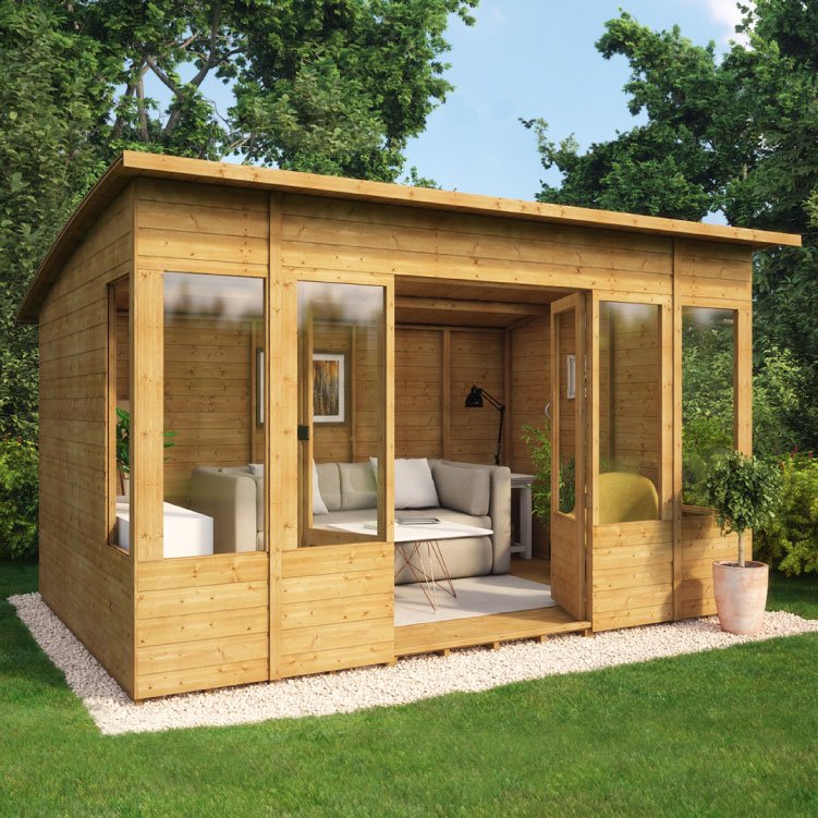 Verano Wooden Summerhouse Sunroom Range - Summer Houses 