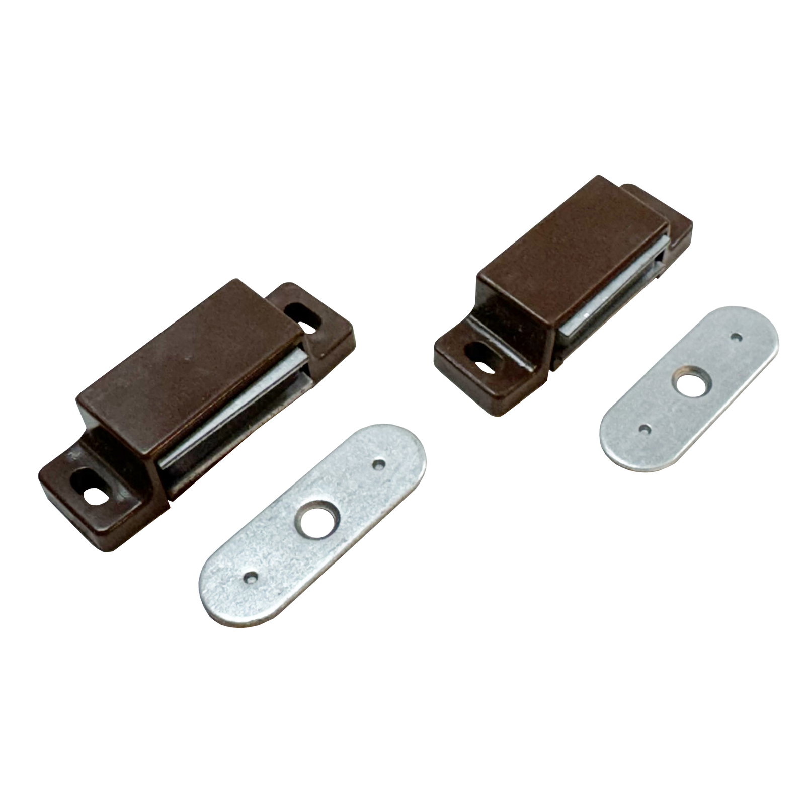 Magnetic Brown Catches - Pack of 5