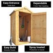 BillyOh Master Tall Store Tongue and Groove Shed With Info