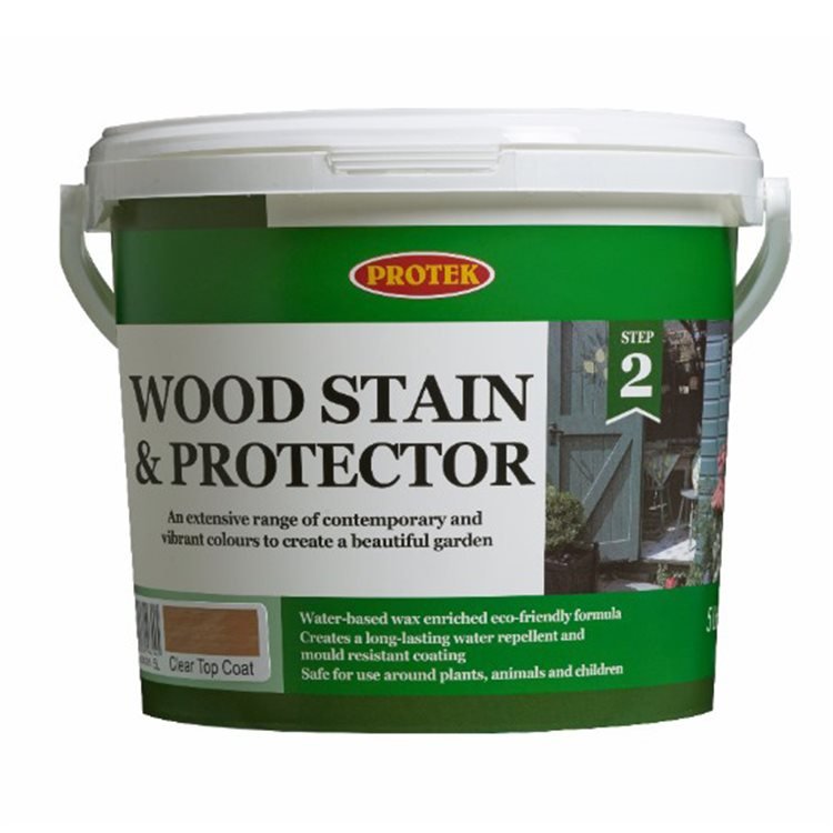 Plastic Protek Wood Stain and Protector Tub
