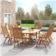 BillyOh Windsor 1.8m-2.3m Extending 4/6/8 Seater Oval Table Dining Set