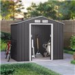BillyOh Ranger Apex Metal Shed With Foundation Kit