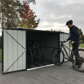Lotus 6′x6′ Bicycle Store Anthracite Grey