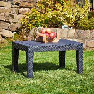 Rattan Effect Outdoor Coffee Table