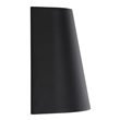 IP54 Round Up/Down Outdoor Wall Light - Black