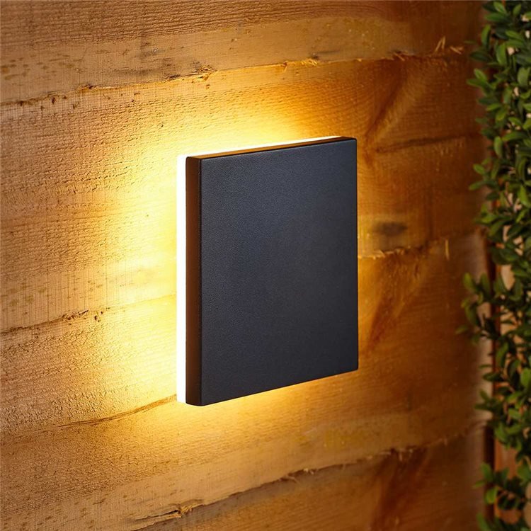 Billyoh Eclipse Effect Led Wall Light Square
