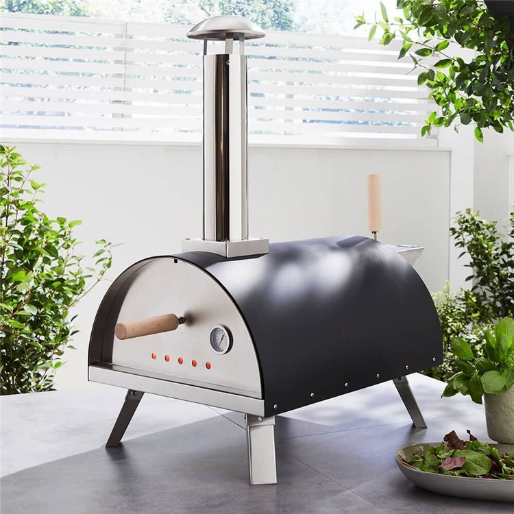 BillyOh Large Stainless Steel Pizza Oven with Double Insulation