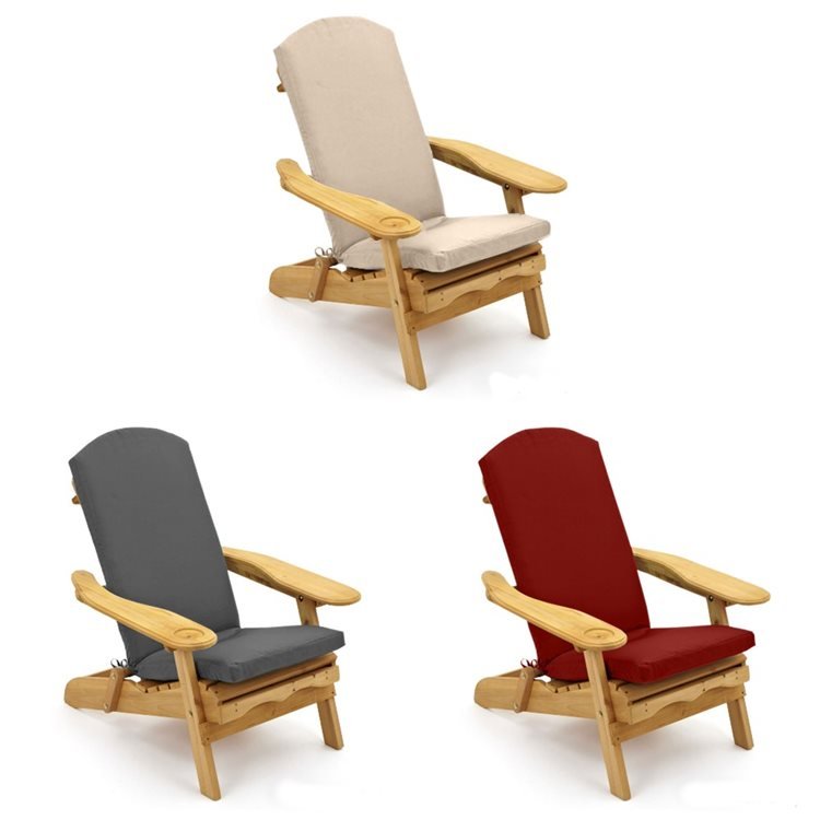 Luxury Adirondack Chair Cushion Adirondack Seat Cushion Grey