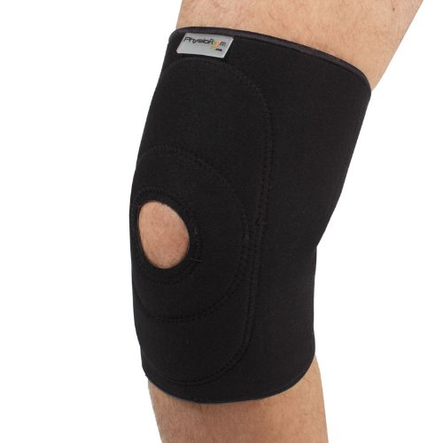 PhysioRoom Neoprene Knee Sleeve Support - Patella Knee Support Medium - Medium