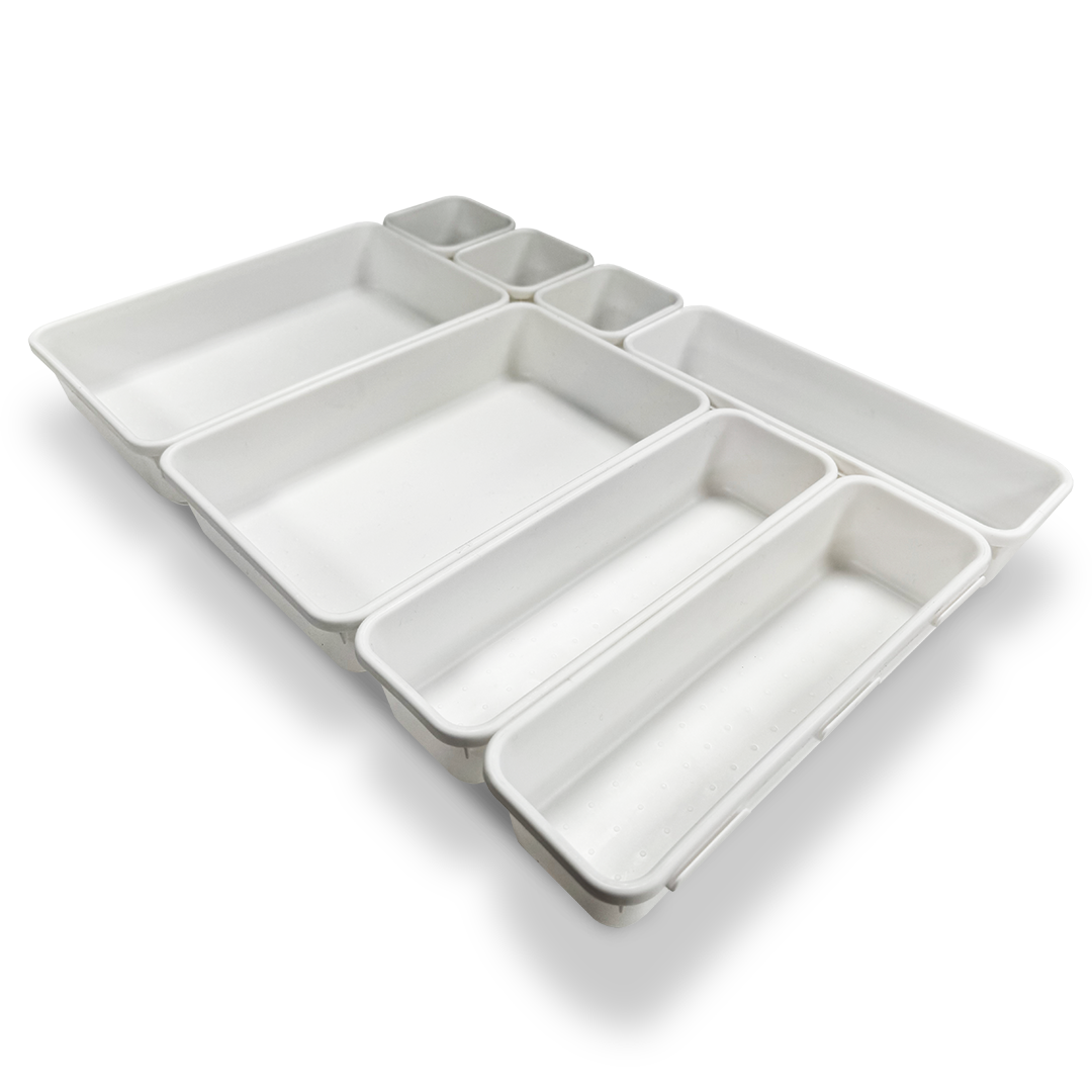 Cutlery Drawer Organizer Interlocking Bins - Other Products - Garden ...