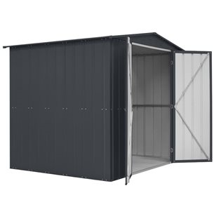8x6 Metal Apex Mobility Shed