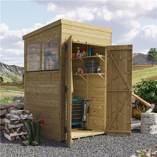 BillyOh Defender Heavy Duty Tongue and Groove Pent Shed