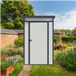 BillyOh York Pent White Plastic Shed
