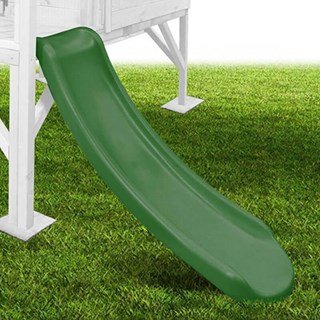 Mad Dash 1.15m Plastic Slide - Forest Green
